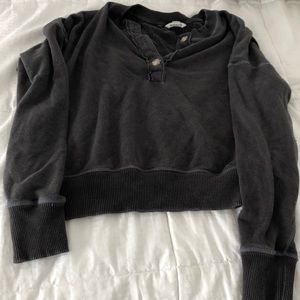 Dark grey pull over